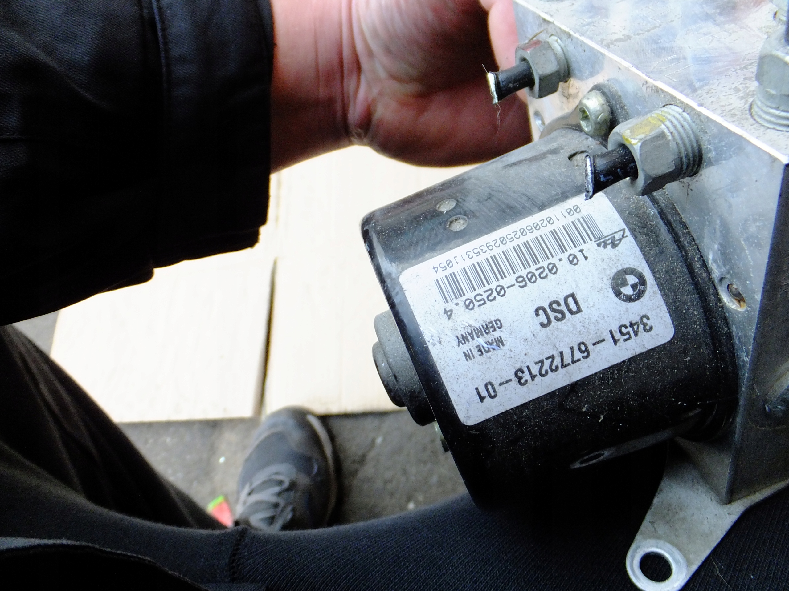 pump abs bmw e91 e90 2007r 6772214 6772213