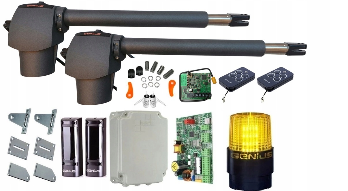 Pohon pre dvojkrídlovú bránu Genius G-bat 400