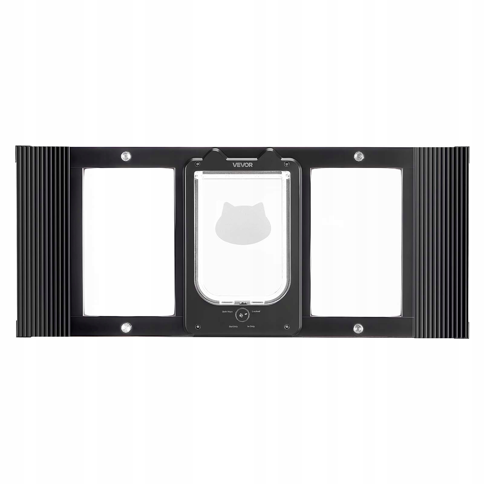 Levně Vevor Dveře Pro Kočky 19,2 x 26,2 cm Šířka 78,7-91,4 cm Dvířka Pro Kočky
