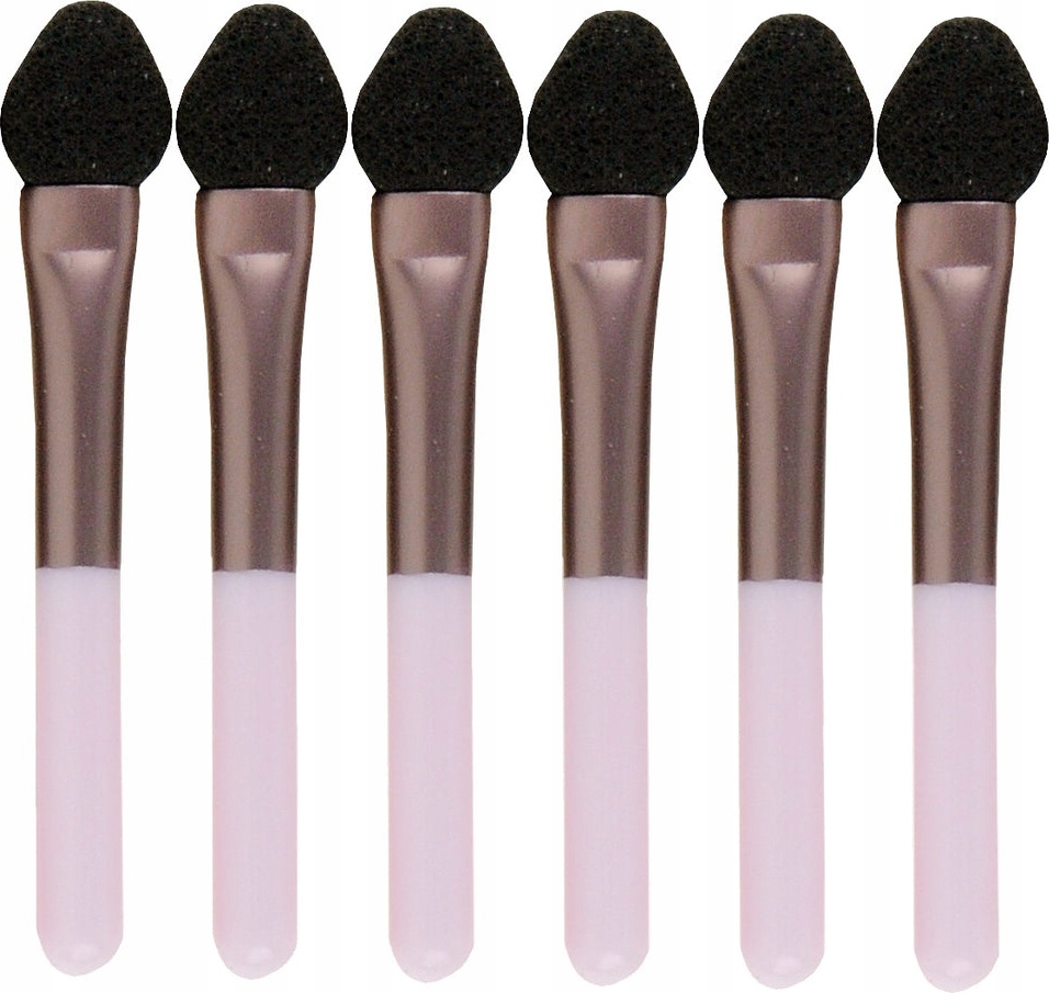 InterVion Rose Collection Aplikatory do cieni 6szt