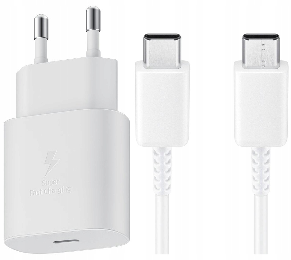 Ładowarka Samsung EP-TA800 25W + Kabel typ C 1M