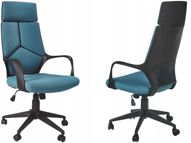 Fotel Biurowy Obrotowy Voyager Niebieski Halmar