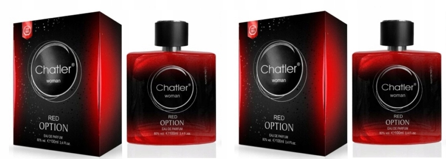 Chatler Red Option 2x100 ml dámská parfémovaná voda