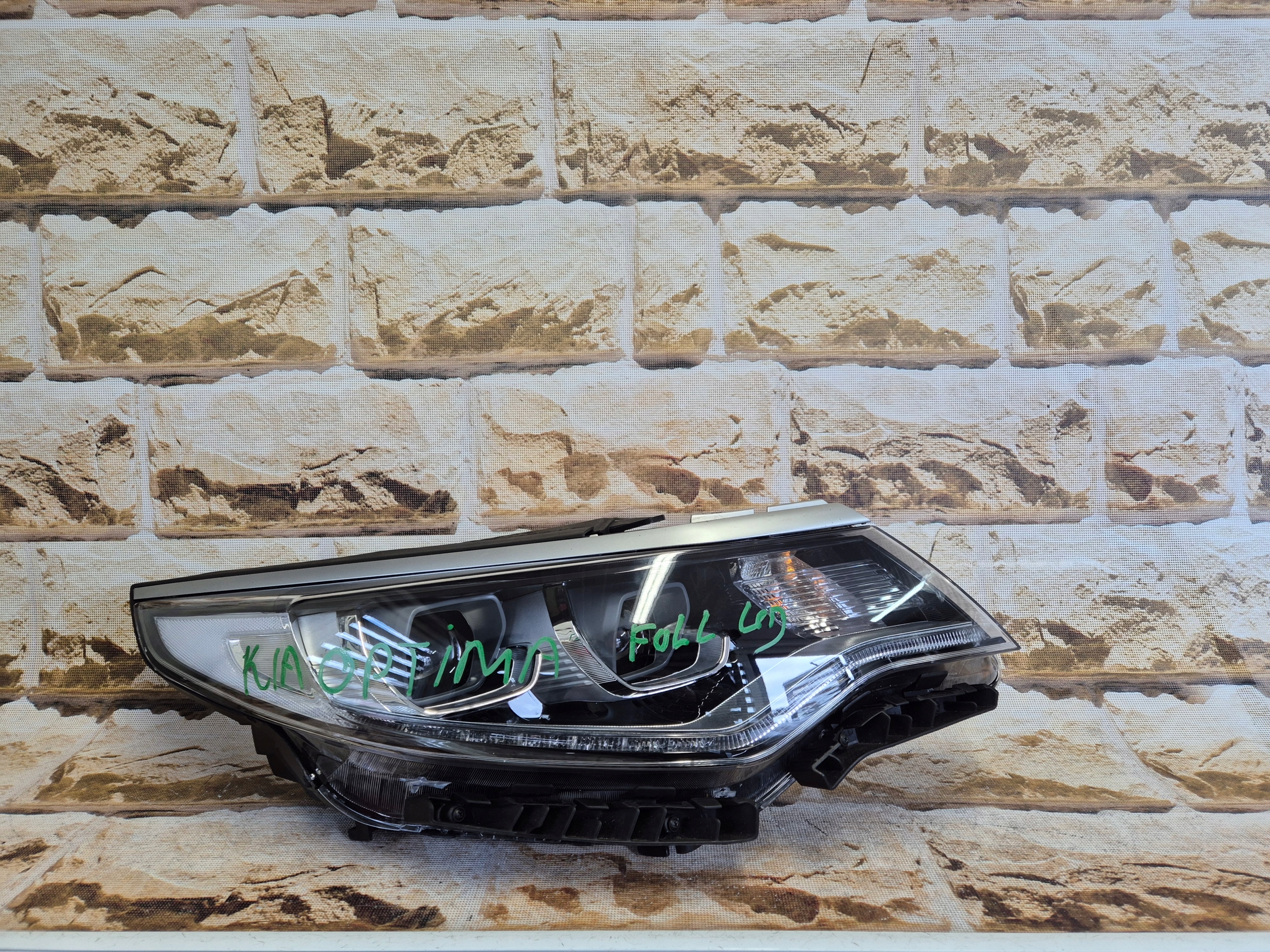 kia optima IV full led 18 europa prawa lampa kompletna