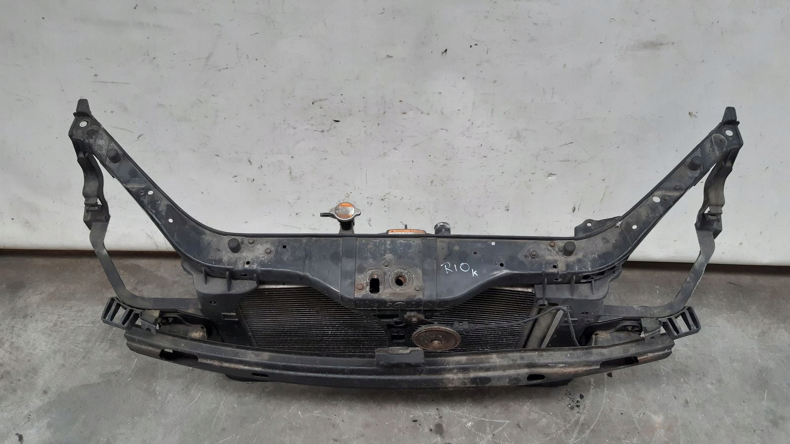 support panel for radiators pillar iron Kia Rio II 1,4