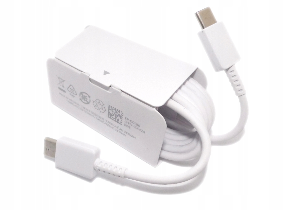 ORYGINALNY KABEL 2x USB C SAMSUNG S20 FE S21 S22 Sklep, Opinie, Cena