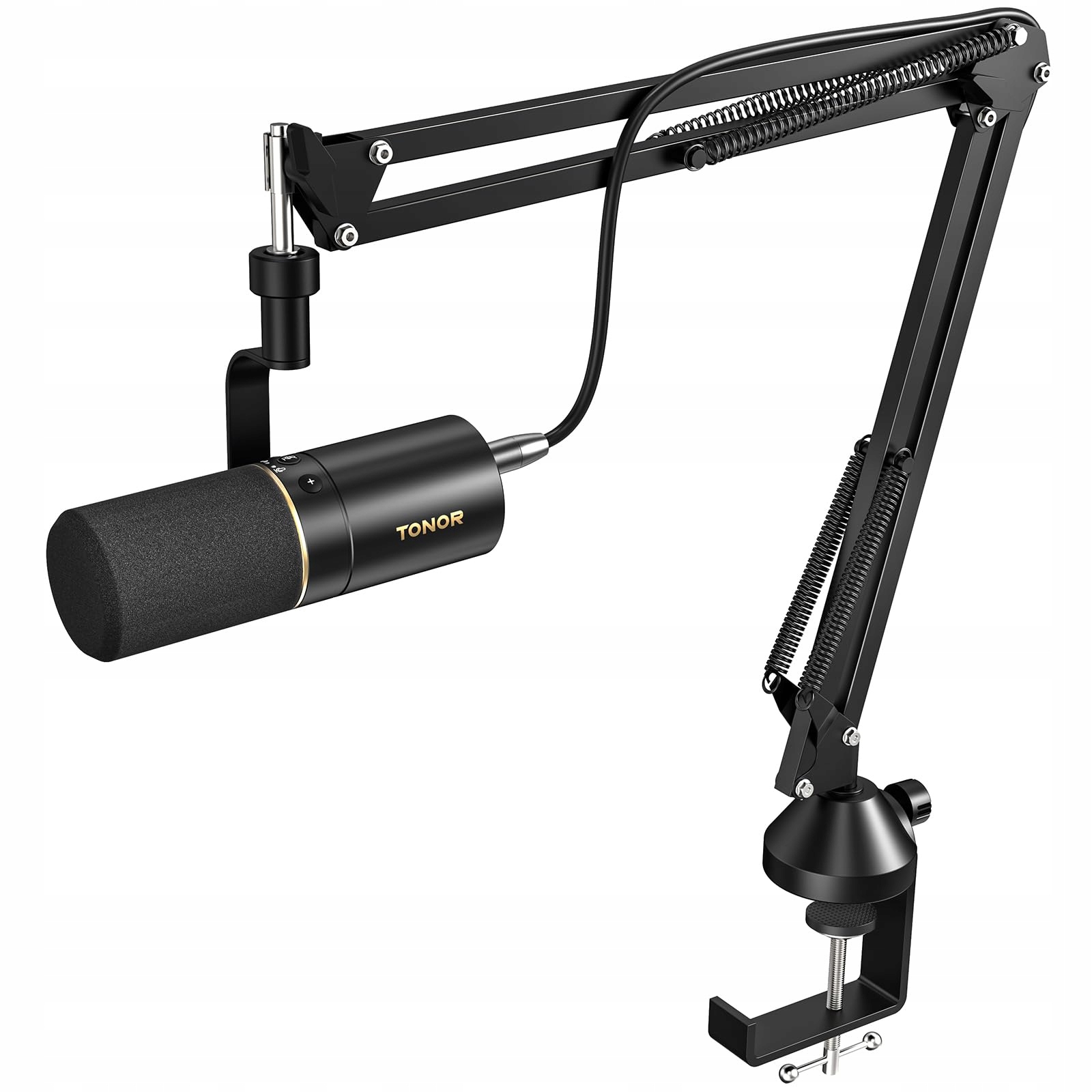 TONOR Mikrofon USB XLR PC z Ramieniem do Podcastów i Streamingu — miniatura 9