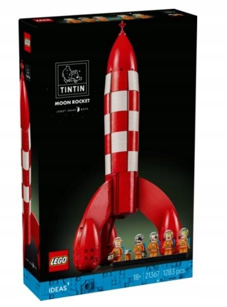 Lego(r) Ideas 21367 Tintin a raketa na Měsíc