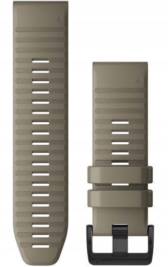 Garmin Pasek do zegarka QuickFit 26 Piaskowy ciemny silikonowy 010-12864-02