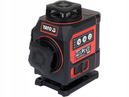 Mini Laser Samopoziomujący Zielony 16 Liniowy 4D Z Akcsesoriami Etui Yato