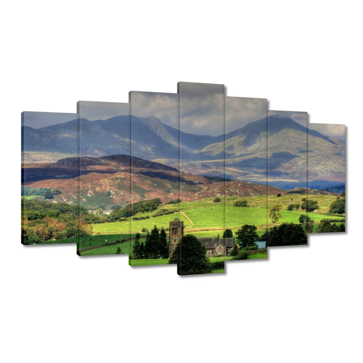 Obrazy 140x80 Horská krajina