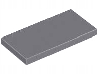 

Lego 87079 płytka tile 2x4 c. szary Dbg 10 szt N