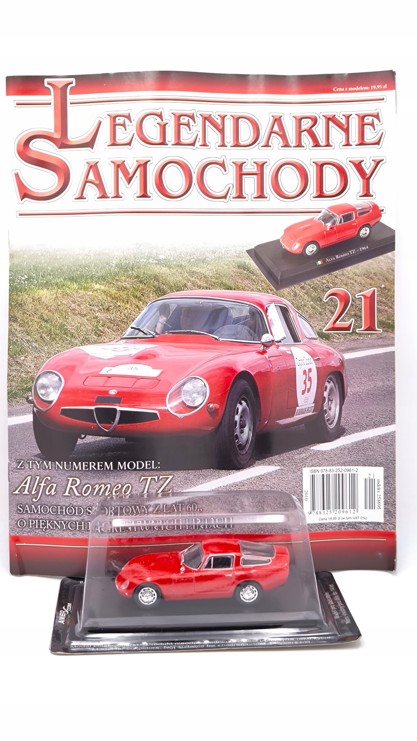 ALFA ROMEO TZ Legendarne Samochody 1:43 #21