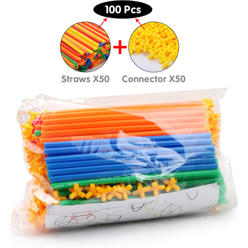 Straw Constructor Toys Building Toys Straws and 14285740798