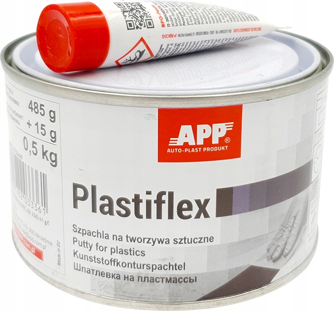 

App Plastiflex Szpachla Na Tworzywa Sztuczne 0,5KG