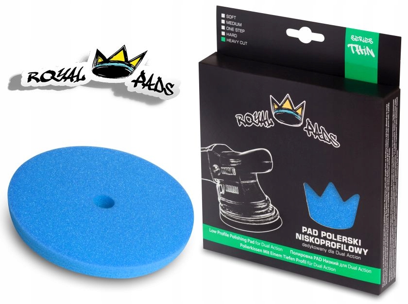 

Royal Pads Thin Heavy Cut Pad Gąbka Polerska 80mm