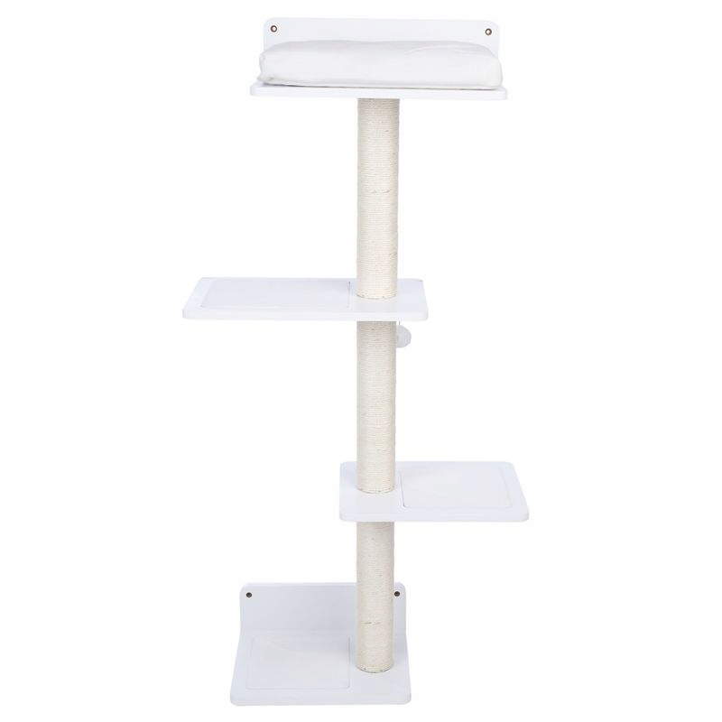 Levně Modern Living nástěnné škrabadlo San Francisco bílé 129 cm