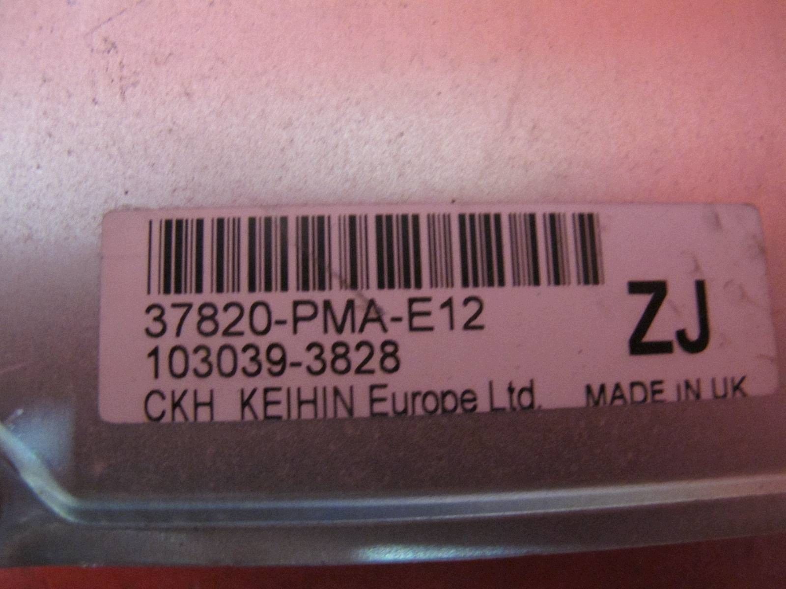 HONDA CIVIC VII 7 EU7 1.4 iS D14Z6 control unit computer of the engine 37820-PMA-E12