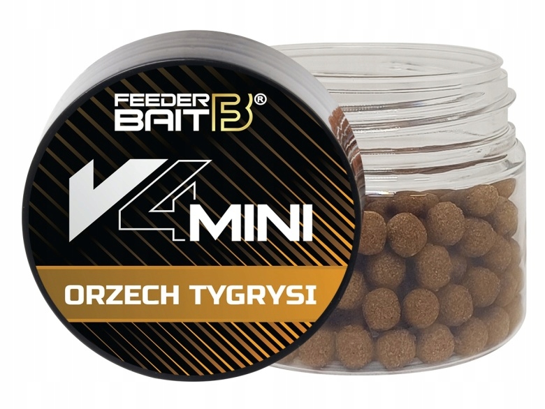 Wafters V4 Mini Orzech Tygrysi 4mm Method Feeder na Zimną i Dziką Wodę