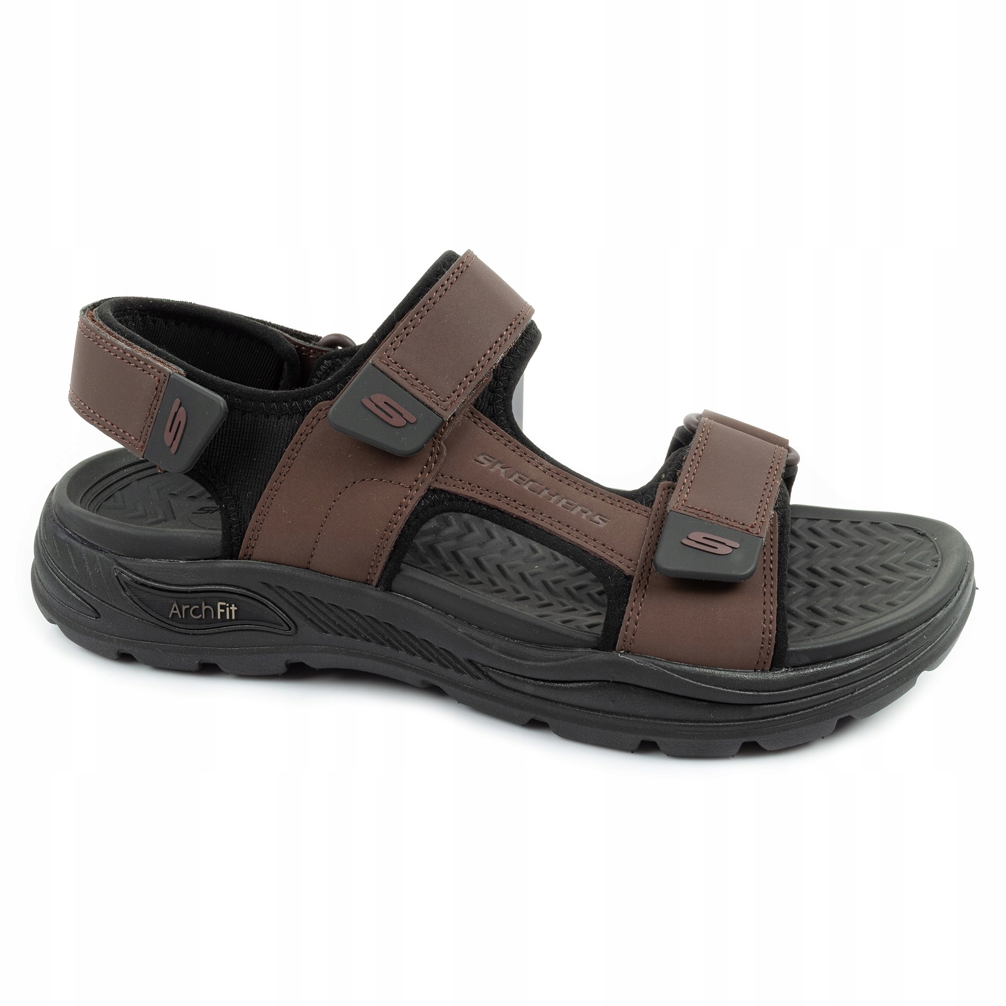 Pánské sandály Skechers Arch Fit vel. se zapínáním na suchý zip na léto