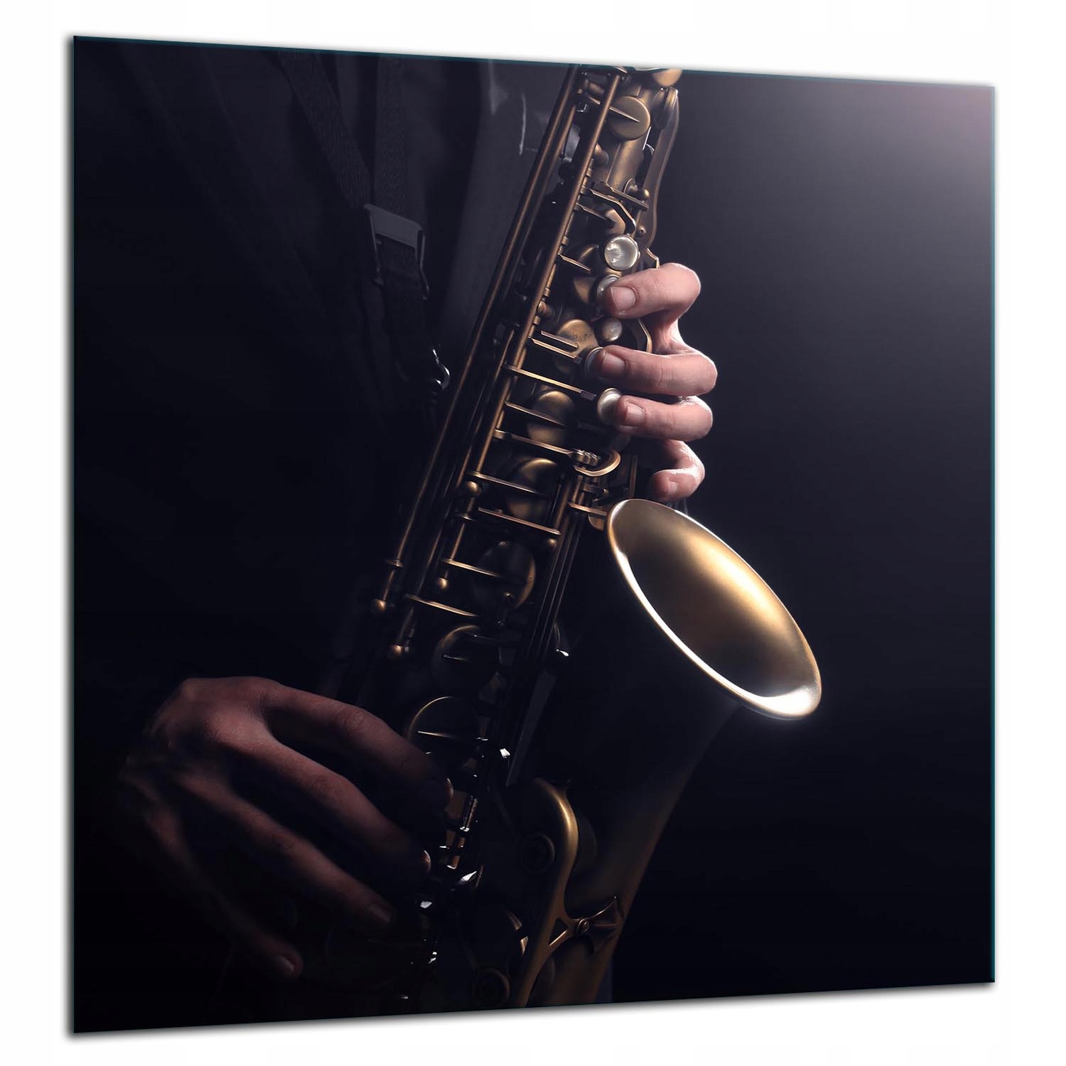 Skleněná Ochranná Deska Panel Lepidlo 60x65 Hudba