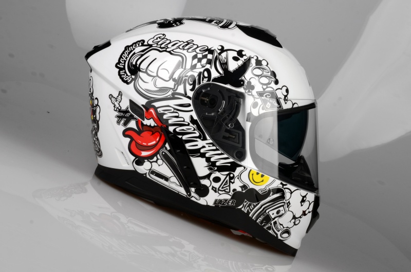 Kask Motocyklowy LAZER RAFALE EVO Stickerbomb (kol