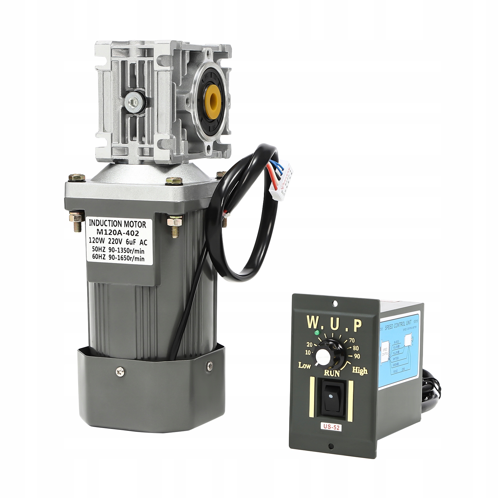 Šnekový Reduktor Elektrický Šnekový Motor Regulátor 120W 30K RV30
