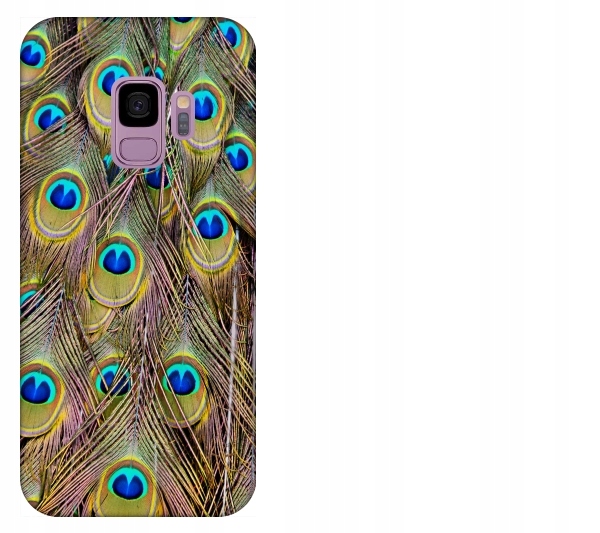 

Etui pokrowiec Samsung Galaxy S9 Pawie pióra