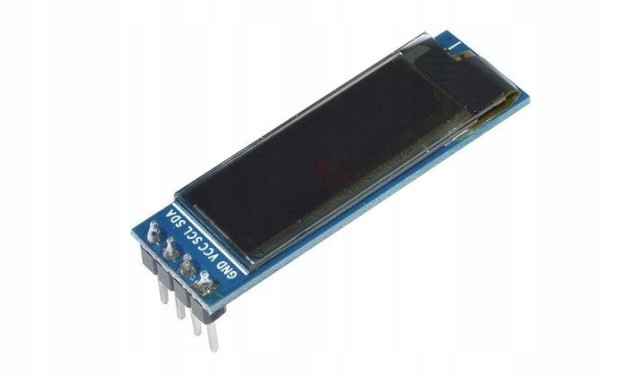 ARDUINO Moduł wyświetlacza OLED 128x32 biały I2C