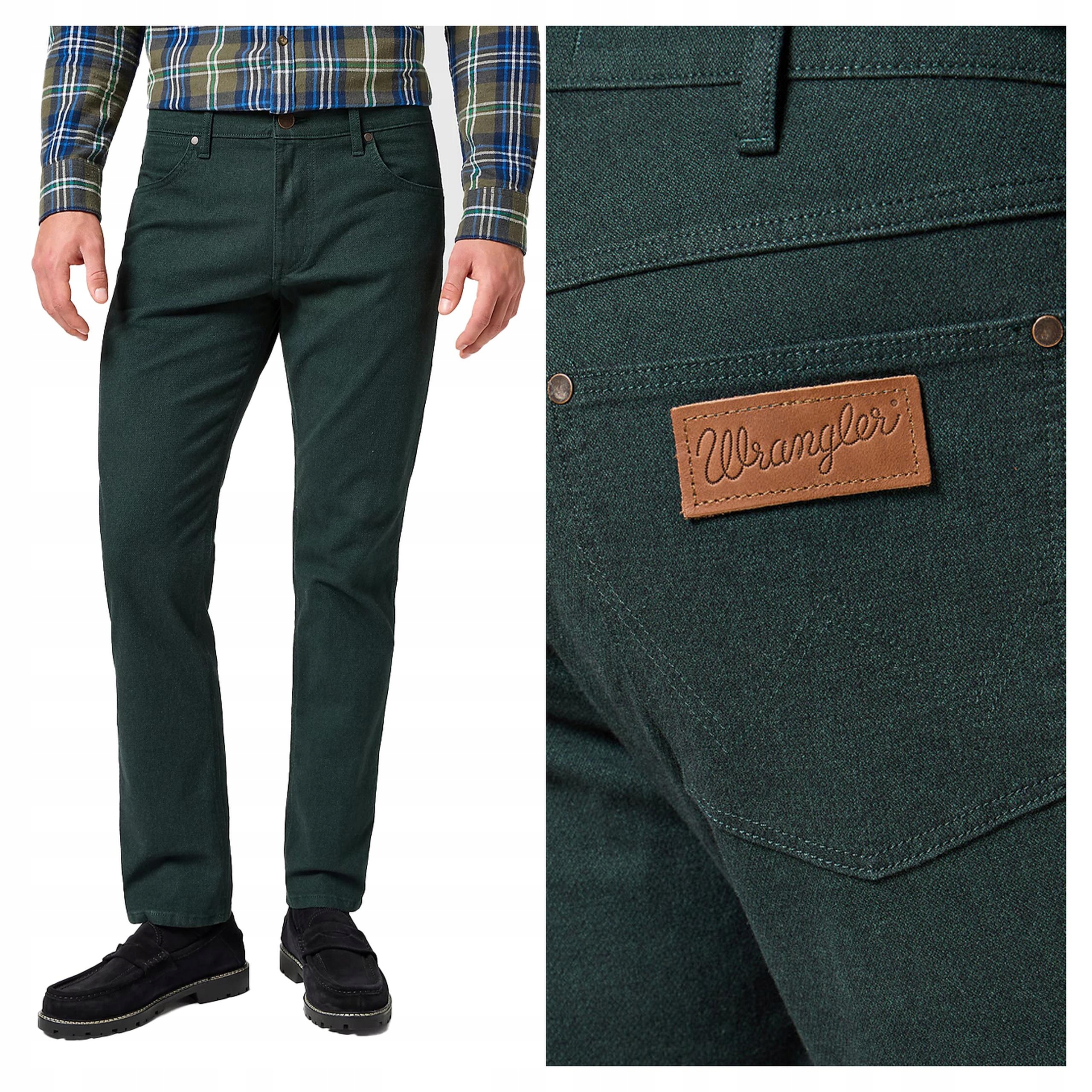 Wrangler Greensboro Pánské Látkové Kalhoty Materiál Chino W30 L34