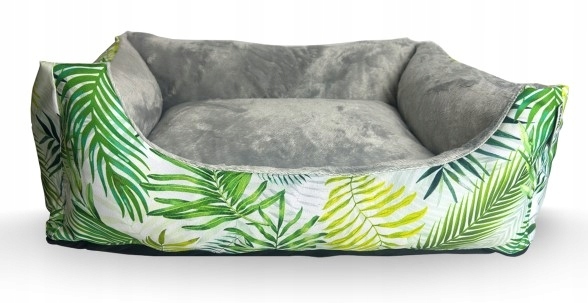 Levně Bimbay Pohovka Vzor 1 65x50 Listy Zelená