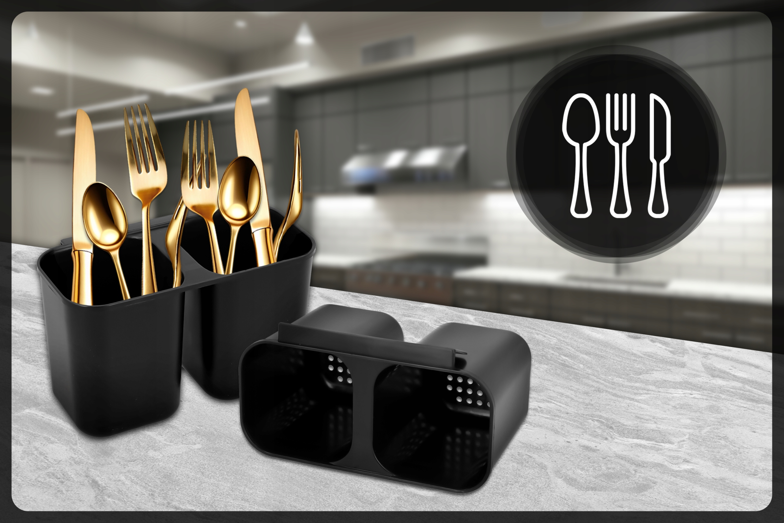 SUSZARKA DO NACZYŃ DWUPOZIOMOWA POJEMNA DUŻA OCIEKACZ + POJEMNIK NA SZTUĆCE Kod producenta PIĘTROWA Z TACKĄ METALOWA NA SZTUĆCE TALERZE