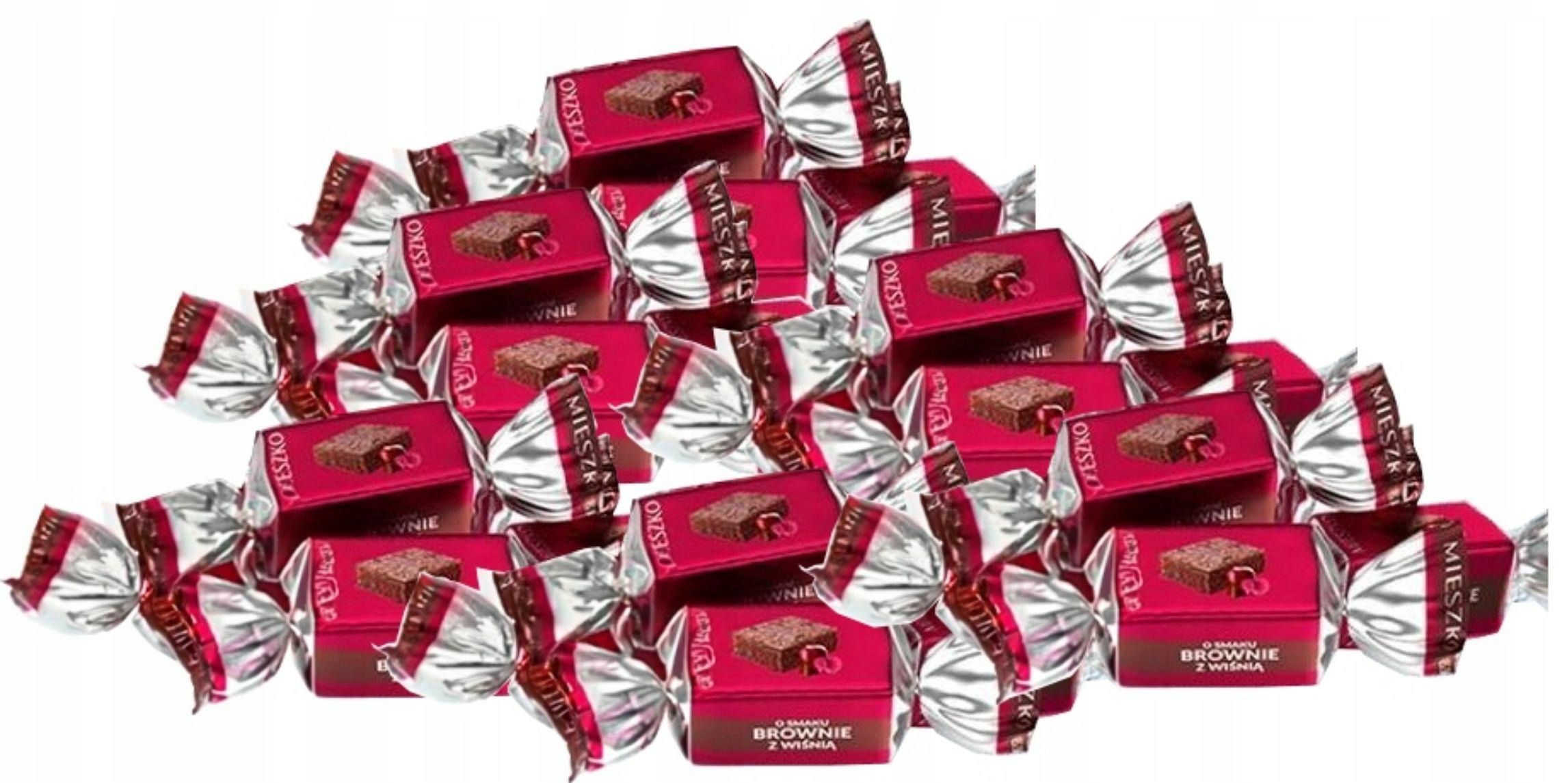 Mieszko Cukierki Brownie Z Wiśnią 2,5KG