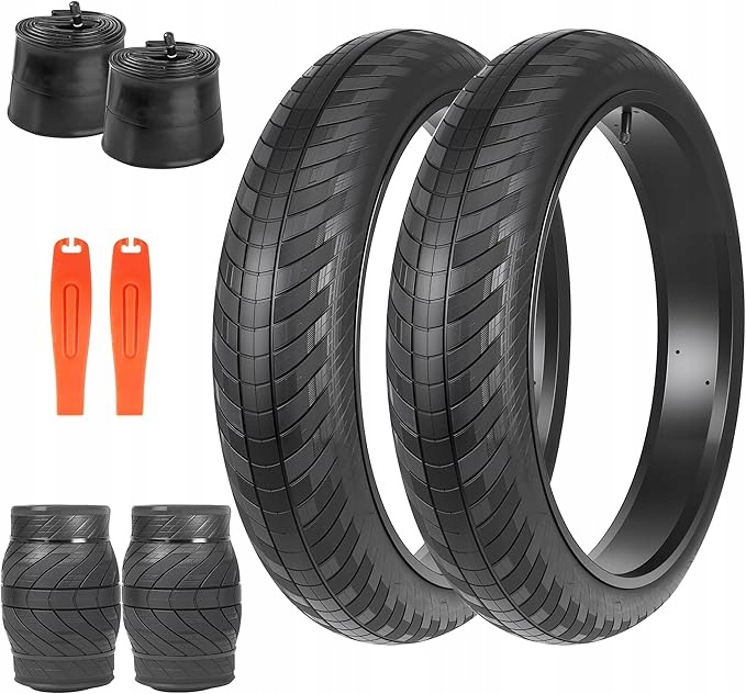 Zestaw 2 Opon Rowerowych 24" Zukka do Rowerów Elektrycznych Górskich R19