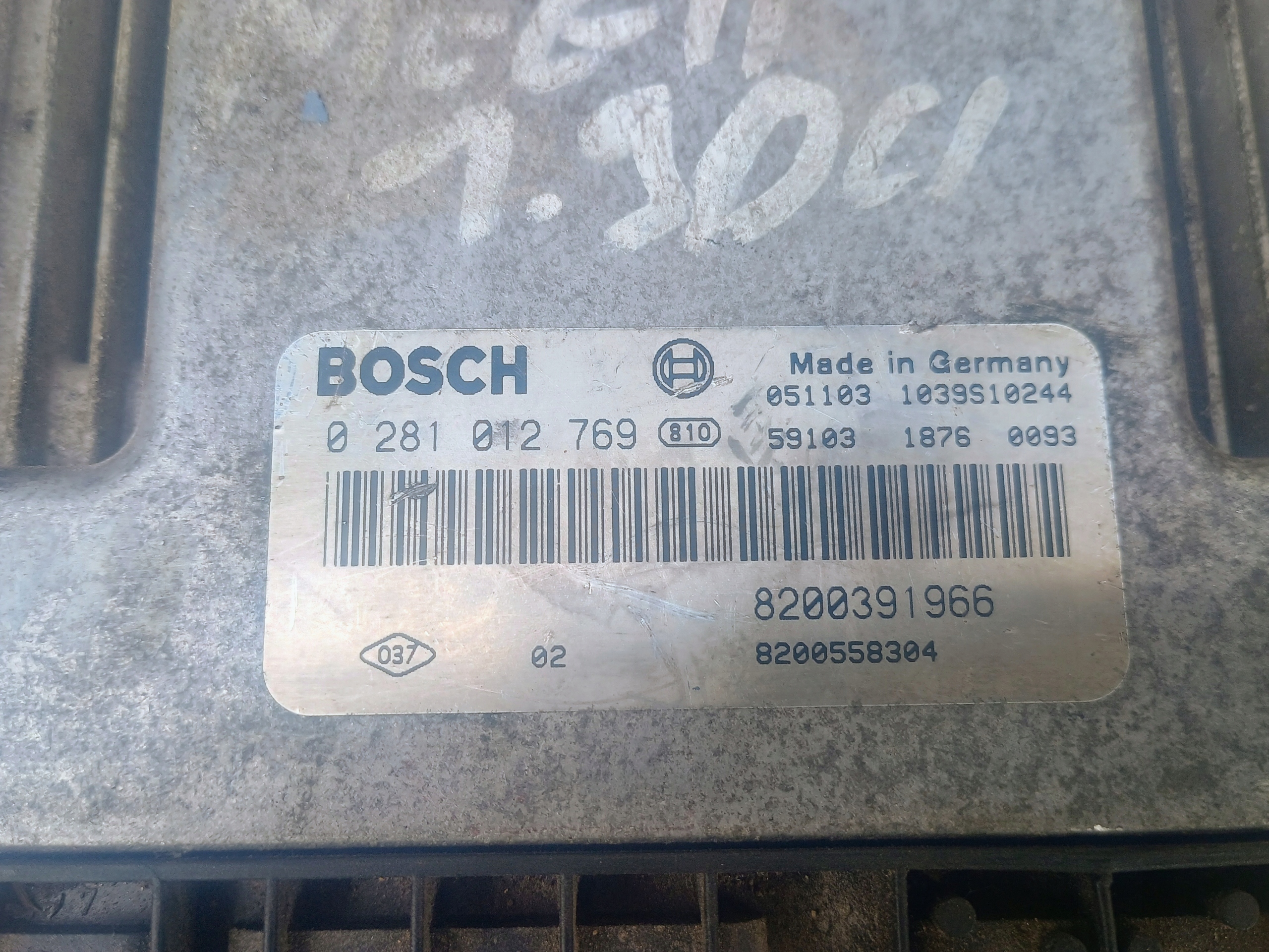 Centralina Motore 0281012769 RENAULT DCI