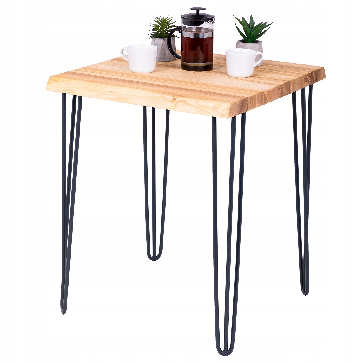 Stolik drewniany 60x60x76 kuchenny creative loft