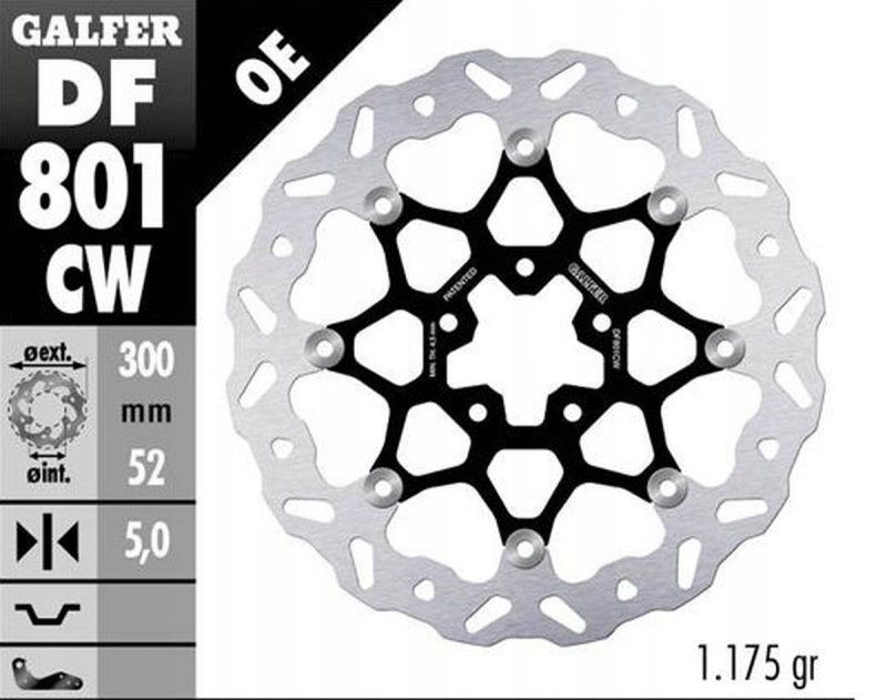 Predný Brzdový Kotúč Ktm 790 Duke 18-23; 890 Duke 21-22 (300X52X5MM)