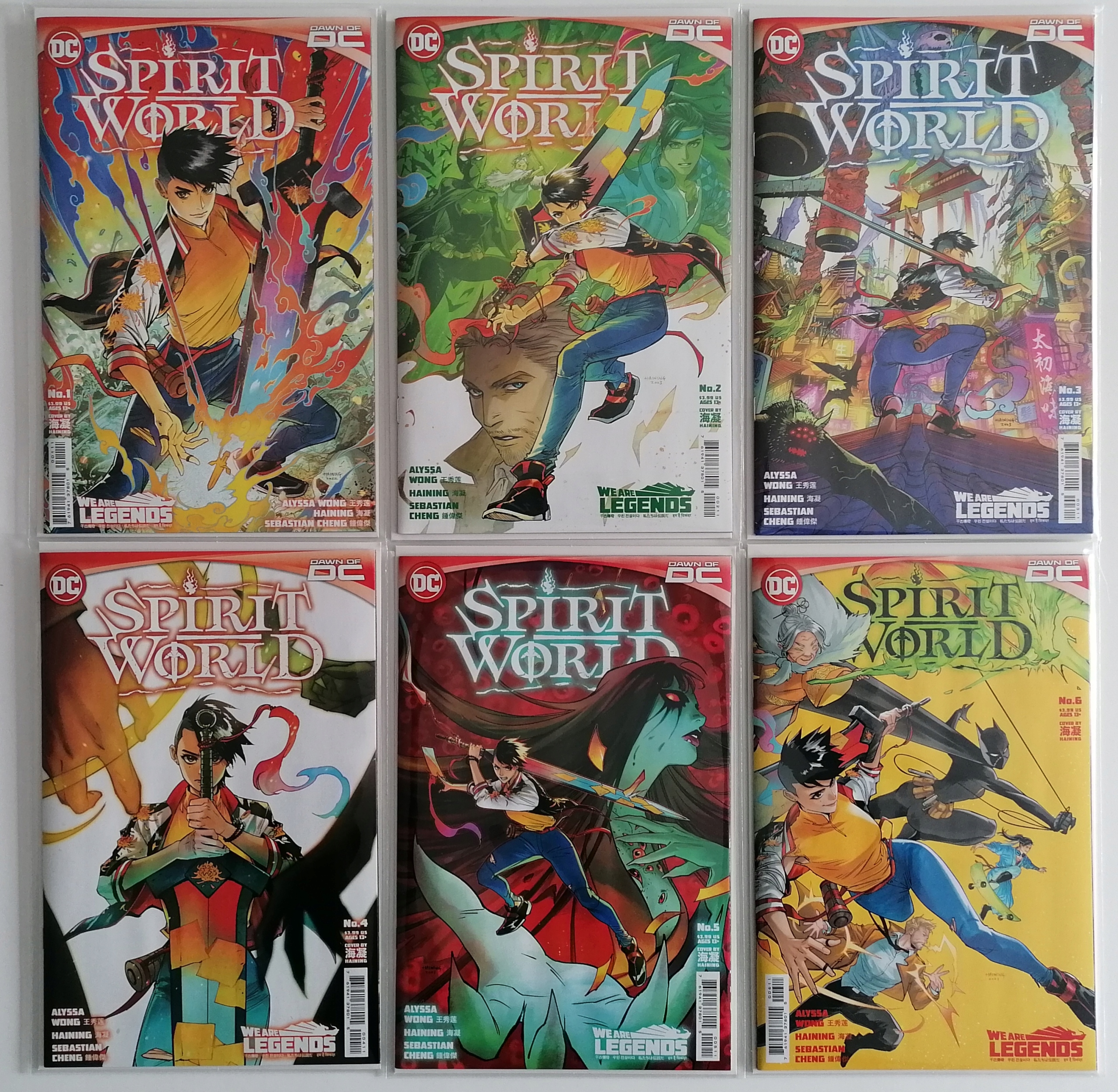 DC | 2023 | Spirit World #1 - #6 | Komplet Nośnik książka papierowa