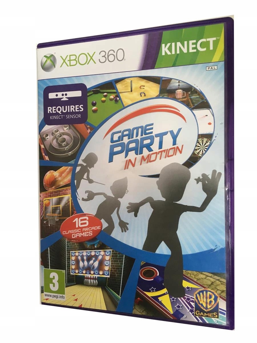 Game Party In Motion Xbox 360 pudełkowa