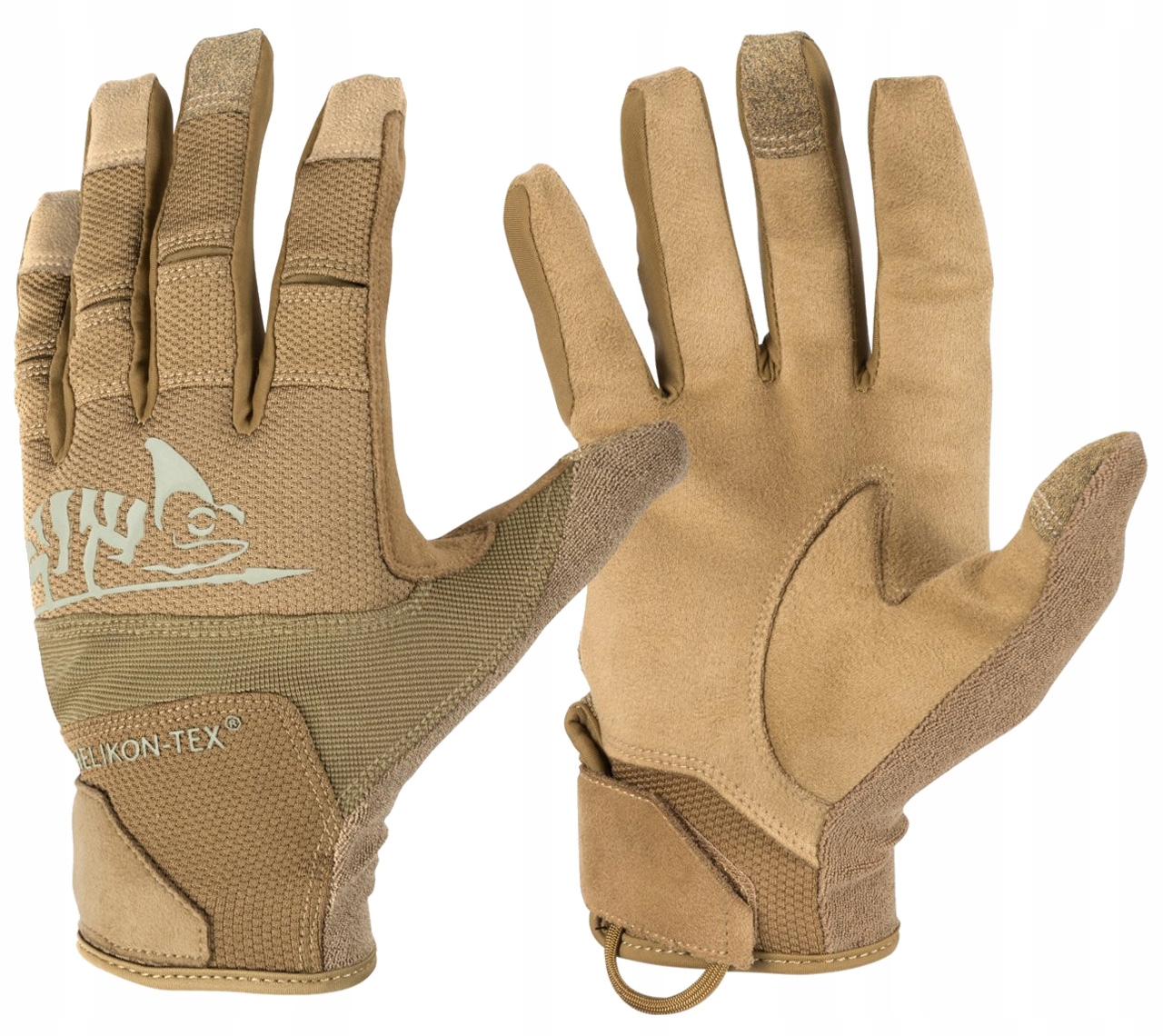 Taktické Pohodlné Rukavice Range Tactical Helikon Coyote/green M