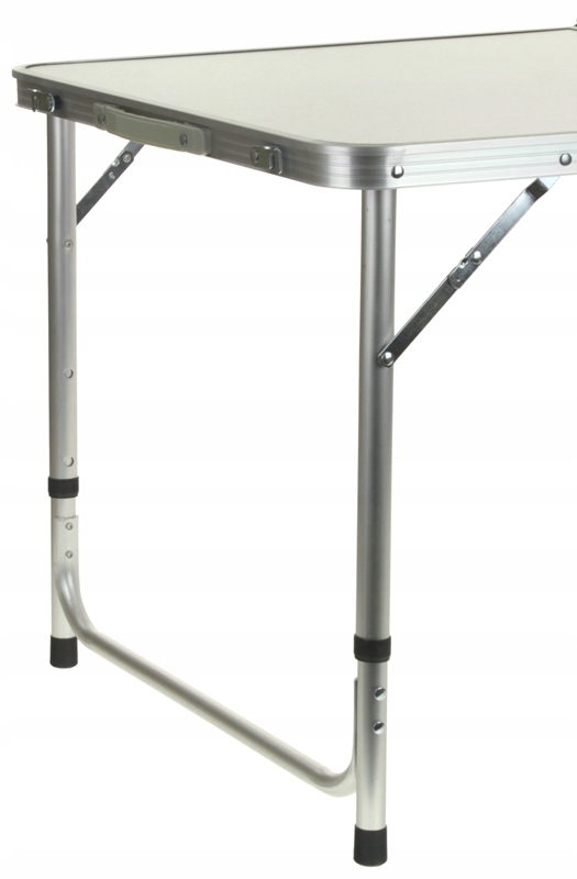 Stół Ogrodowy Cateringowy Turystyczny Kempingowy Składany z Krzesłami Wysokość 62 cm