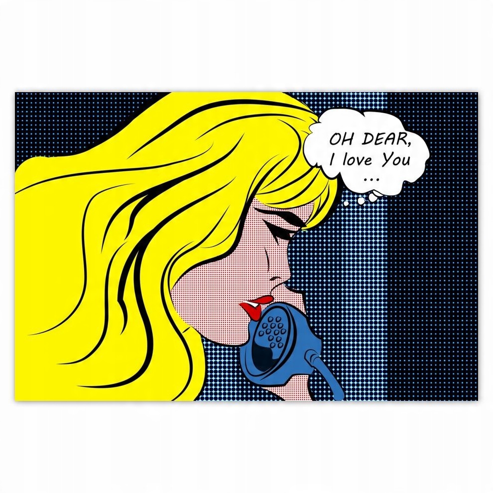 

Plakaty 60x40 Oh Dear I love you Komiks