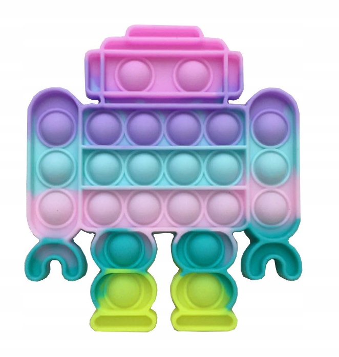 PUSH BUBBLE POP IT ZABAWKA SENSORYCZNA ROBOT