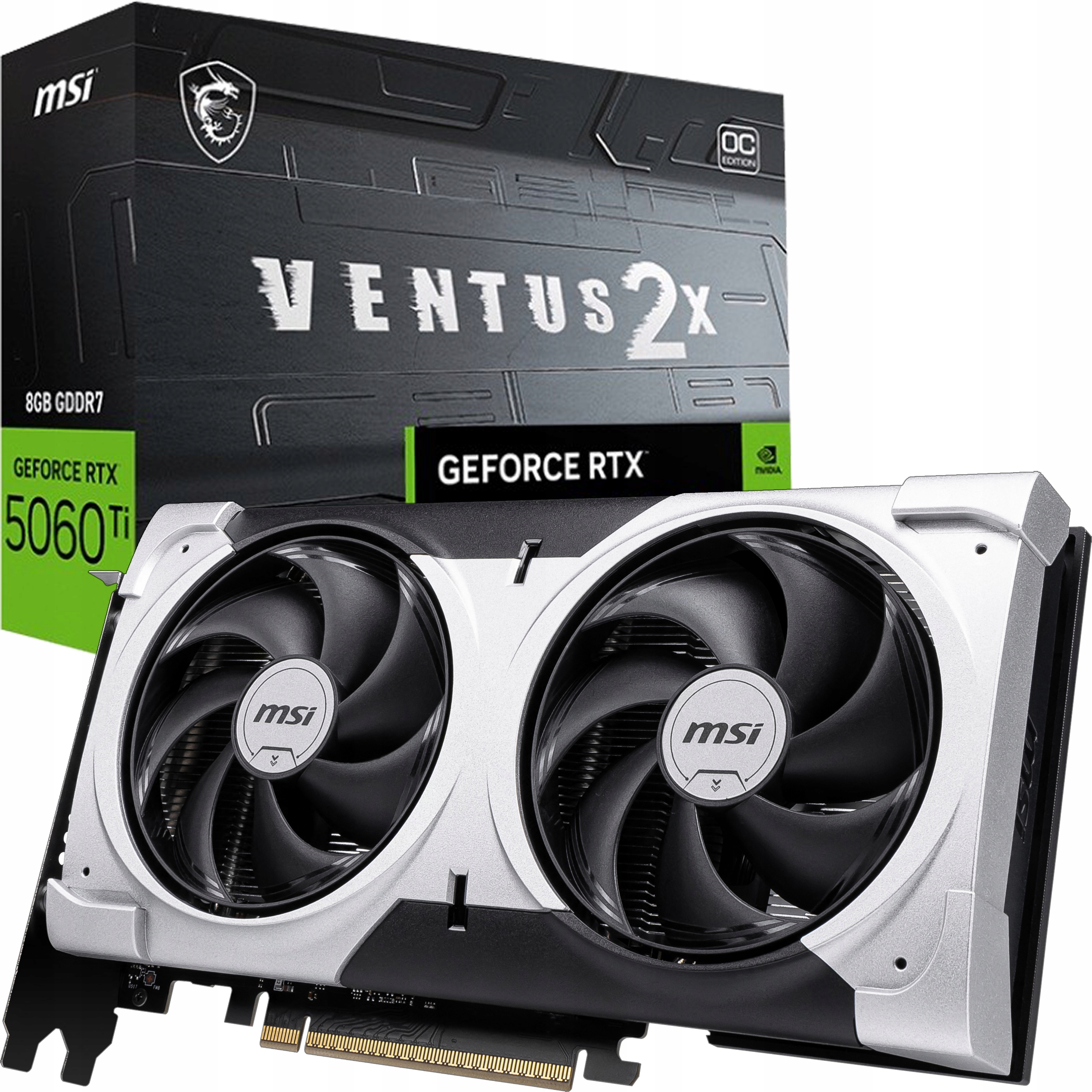 Karta graficzna MSI GeForce RTX 5060 Ti 8GB VENTUS OC DLSS4