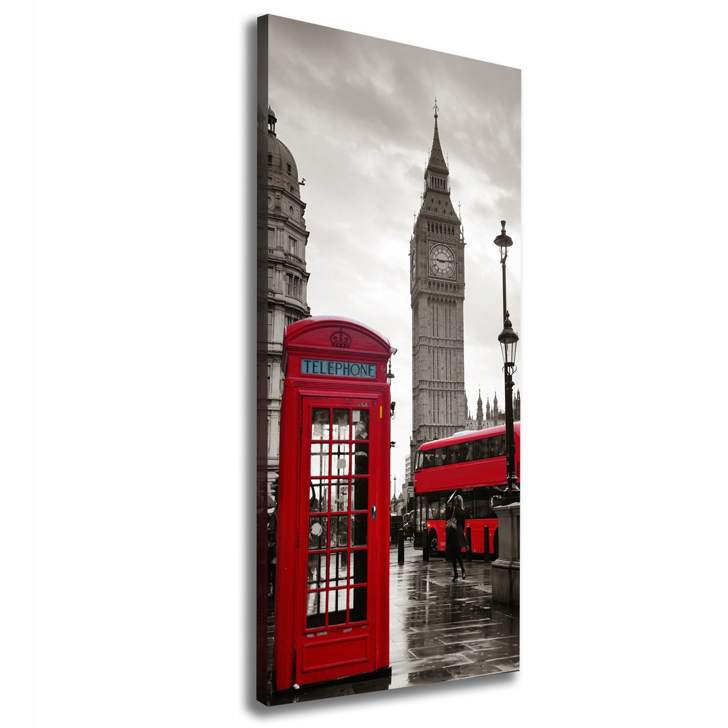 

Foto obraz na płótnie Big Ben Londyn 50x125 cm