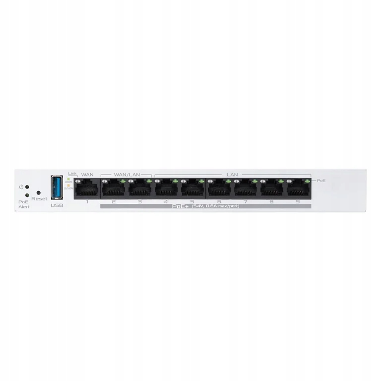 ASUS ExpertWiFi EBG19P Gigabit PoE+ VPN 9 port wired router, 8 PoE+ ports, 123W, Up to 3 WAN ethernet ports + 1 USB WAN, Perfect for APs, Commercial-grade network security, Easy centralized management ExpertWiFi app — 6