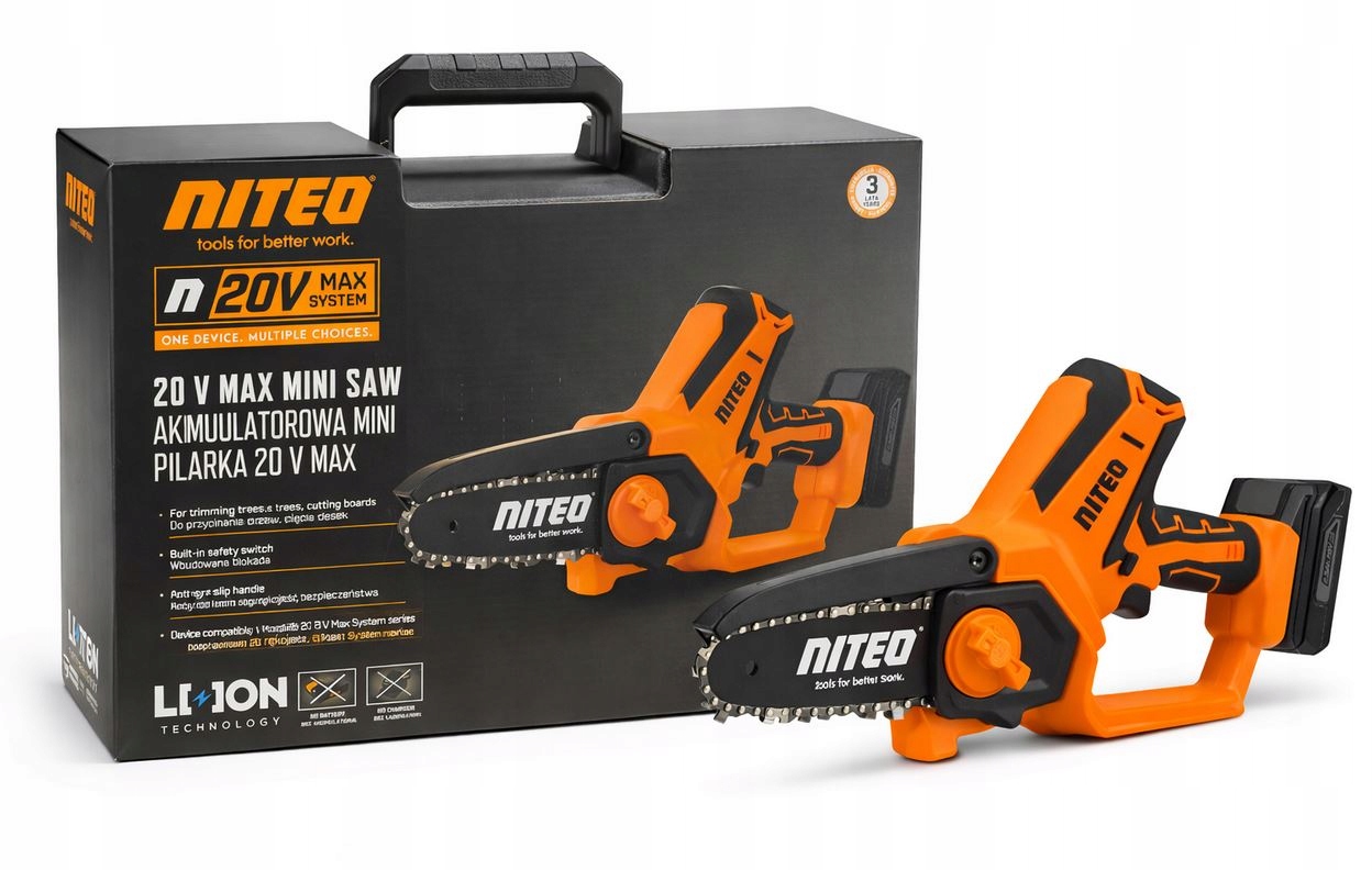 Pilarka mini akumulatorowa Niteo 20V Max System bez akumulatora