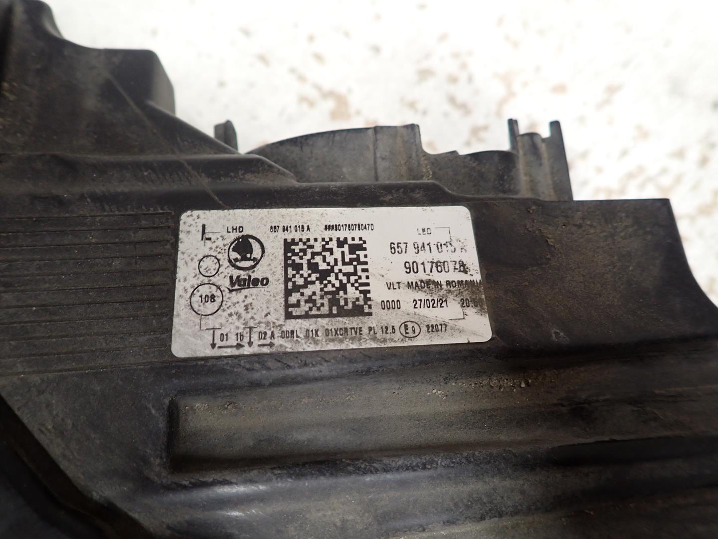 light front front left SKODA SCALA 2019- FULL LED 657941015A