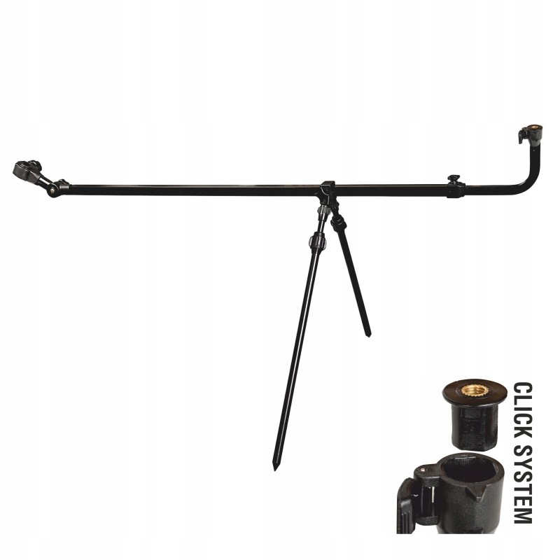Ramię Do Feedera Wysięgnik Traper Feeder Click Z Nogami 80+80cm Teleskopowe