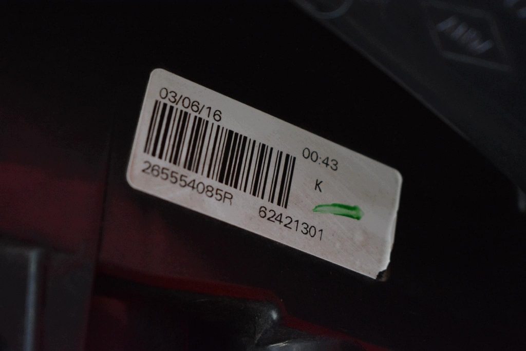 light left rear part rear 265554085R DACIA SANDERO 2 II 5D HB 13-16